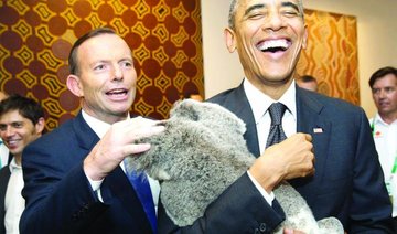 ‘Koala diplomacy’: Abbott arranges warm welcome