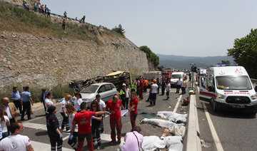 At least 20 killed in Turkey bus crash