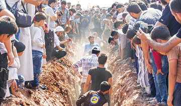 ‘Ugly crime’: 7 White Helmet members gunned down in Syria