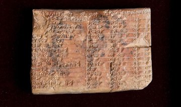 Tablet found in modern-day Iraq shows Babylonians, not Greeks, developed trigonometry