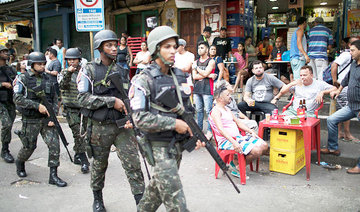 Brazil army deploys in Rio slum as drug-related violence worsens