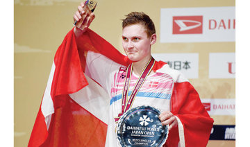 Axelsen captures first Japan Open title