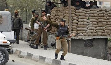 Four killed in attack on Indian Kashmir paramilitary camp