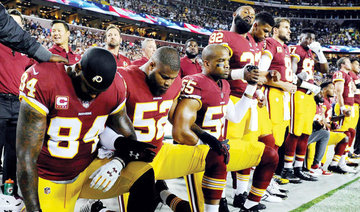 NFL players determined to draw positives from anthem protests