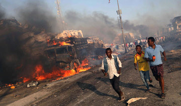 Huge blast rocks Somalia’s capital; 20 killed