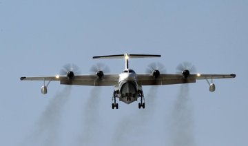 World’s largest amphibious aircraft makes maiden flight in China