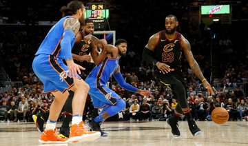 Thunder thump Cavs 148-124, keep LeBron James shy of 30,000 points