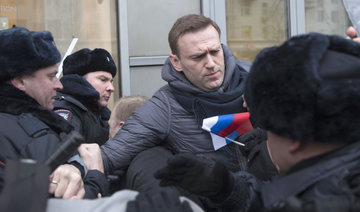 Russian opposition leader Navalny arrested amid protests