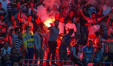 38 police hurt in Tunisia football violence