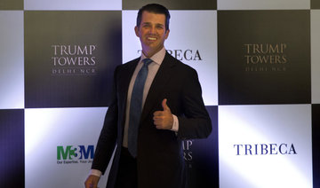 Donald Jr. arrives in India to help sell Trump-branded apartments