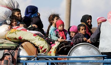 Monitor: more than 20000 have left rebel-held Ghouta town as army advances