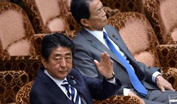 Japan’s embattled PM Abe hits back over scandal as support plunges