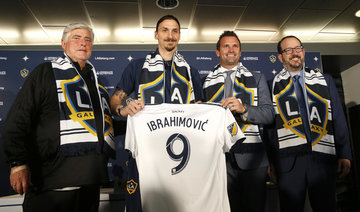 Zlatan Ibrahimovic displays trademark confidence as he joins LA Galaxy