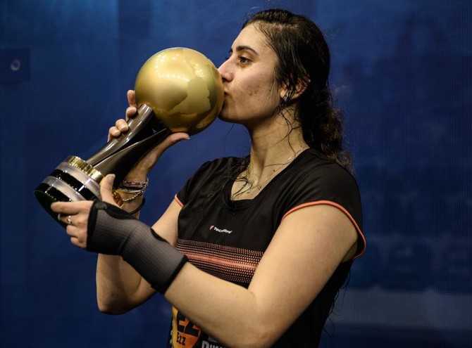 El Sherbini is world squash champion