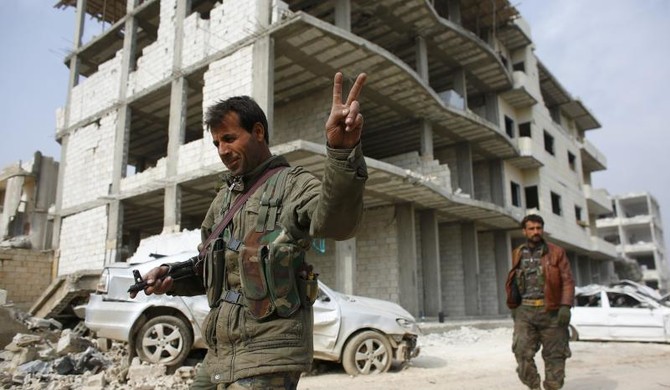 Massive destruction in Kobani after Kurds win