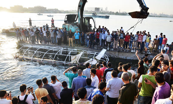 21 die as cargo ship hits Egypt party boat