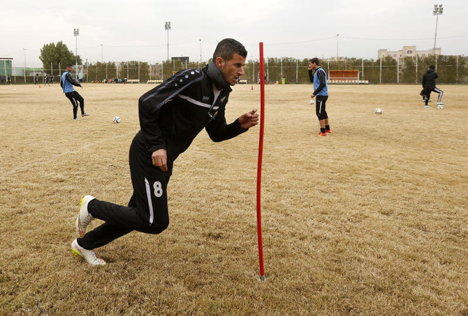 Displaced by Daesh, Iraqi soccer star now off to the Olympics