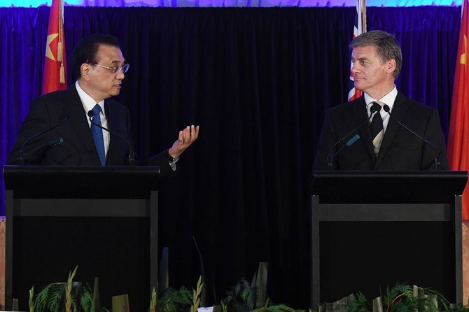 New Zealand and China plan to expand free-trade deal