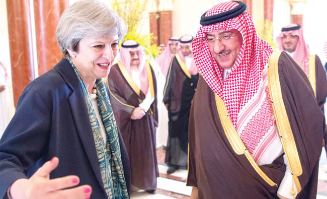 Extremism, terror take center stage in Saudi-British talks