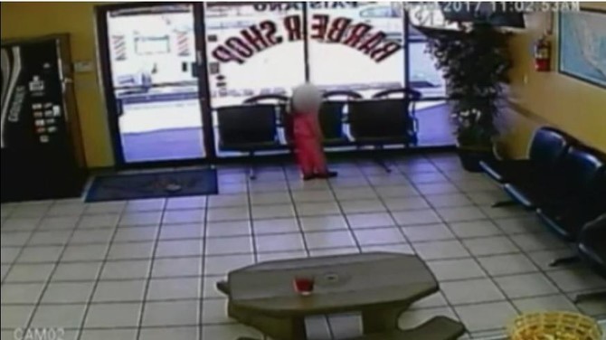 Footage shows moment US girl narrowly avoids bullets in mall shooting