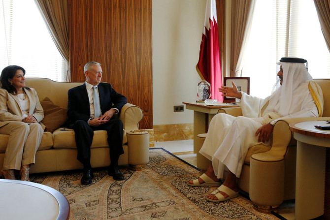 US defense secretary visits key ally Qatar