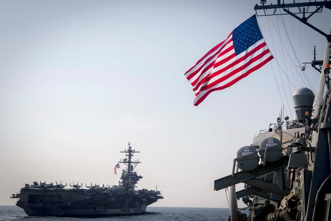 US Navy fires warning flare at Iran vessel in Arabian Gulf