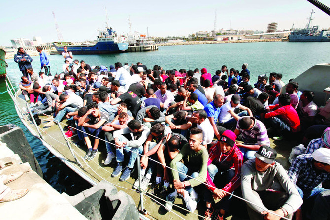 Libyan coast guard turns back nearly 500 migrants after altercation with NGO ship