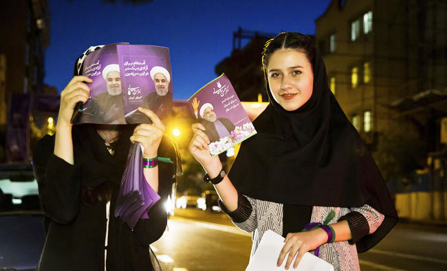 Turnout is key for Iran’s election, a challenge for Rouhani