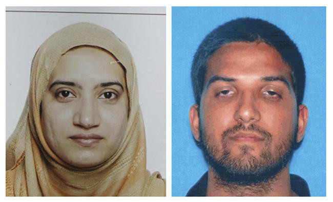 San Bernardino attack suspects shot up to 27 times