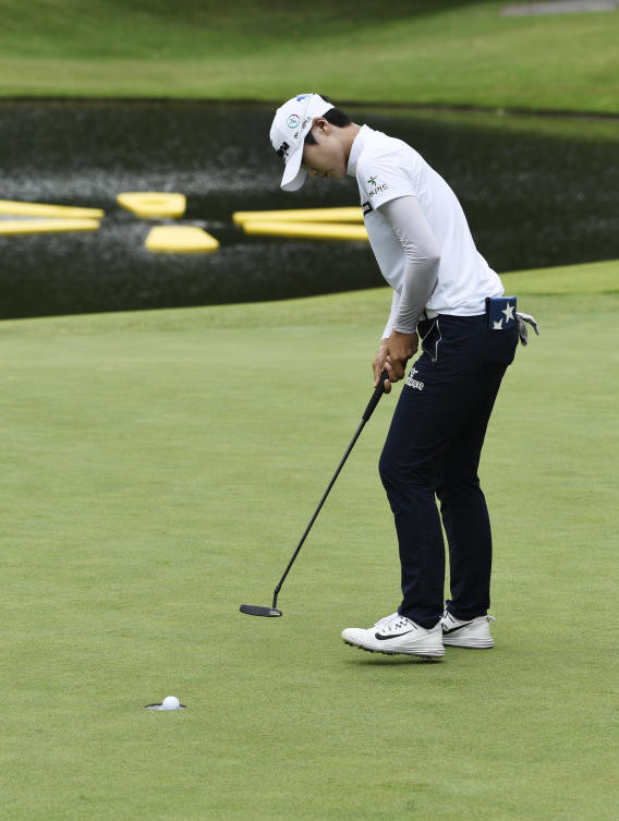 Park shoots 63 to take two-shot lead at LPGA Tour event