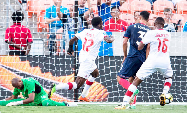 Davies strikes again as Canada ties Costa Rica