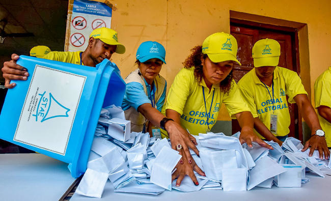 East Timor votes for Parliament amid huge challenges