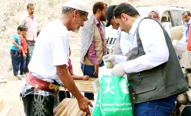 KSRelief aid to Yemen reaches SR2.3bn