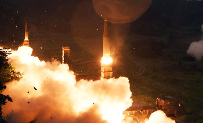 North Korea test-fires second ICBM, lands in sea off Japan