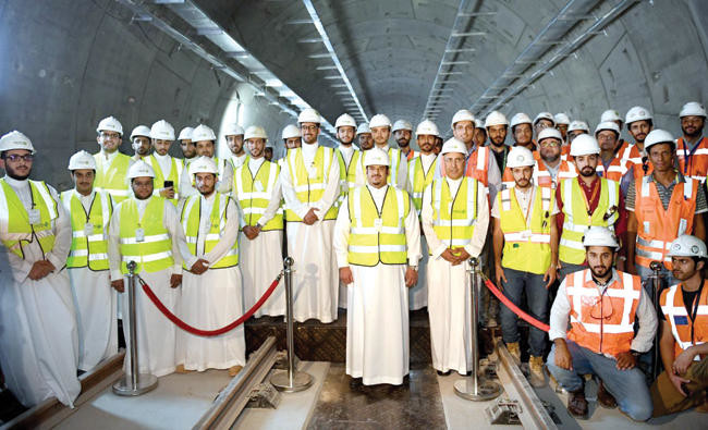 Riyadh public transport project is 57% complete, says acting governor