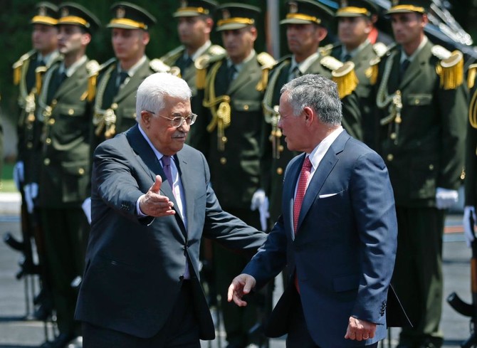 Jordan’s King Abdullah discusses holy site tensions in Ramallah