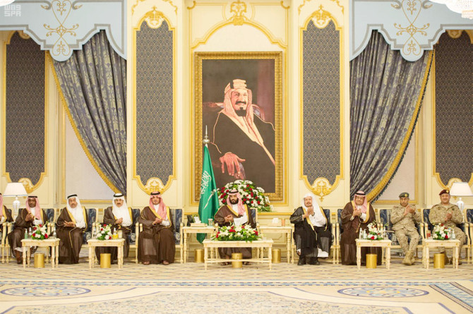 Saudi crown prince receives members of Yemeni House of Representatives