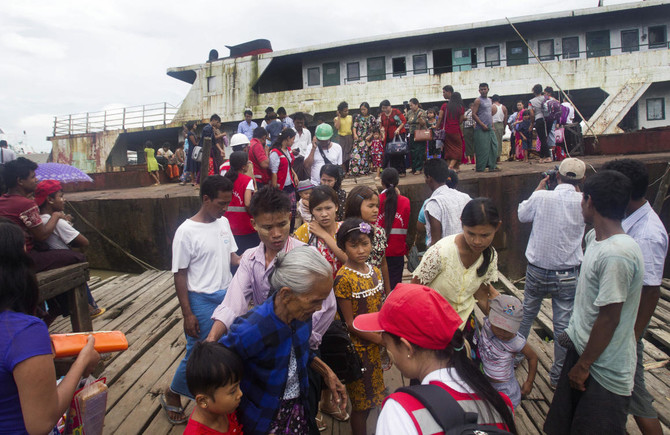 Not just Rohingya, but also Buddhists, flee Myanmar violence