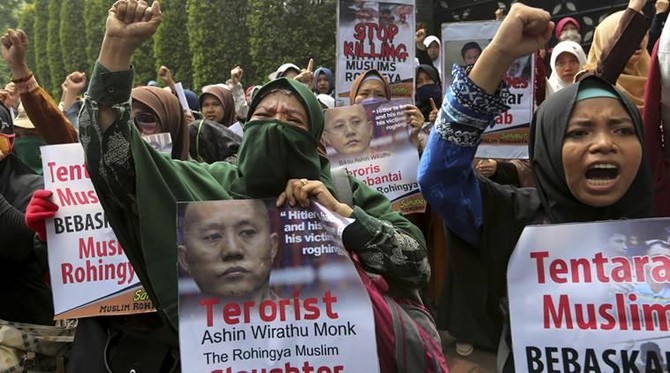 Indonesia to bar Myanmar protest at world’s biggest Buddhist temple