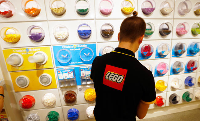 Lego to cut 1,400 staff as decade-long sales boom ends