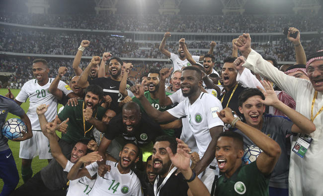 Saudis optimistic as team qualifies for 2018 FIFA World Cup