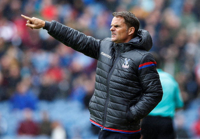 Crystal Palace sack manager De Boer