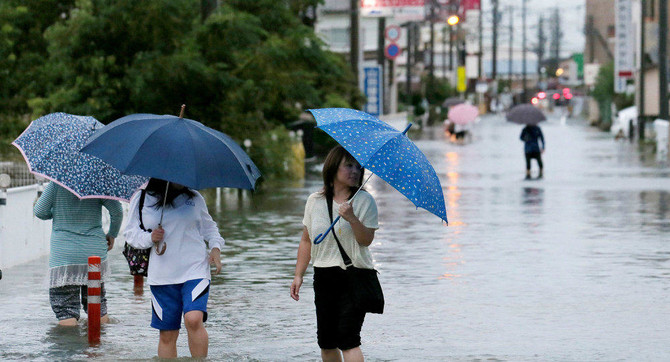 Hundreds of flights grounded as typhoon slams Japan