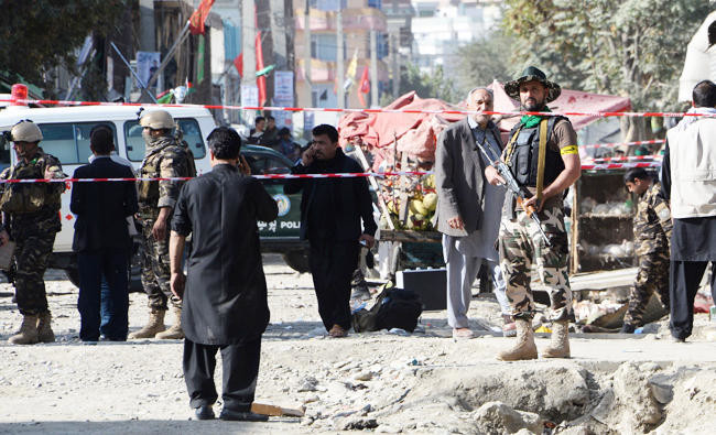 Suicide bomber kills several near Kabul mosque