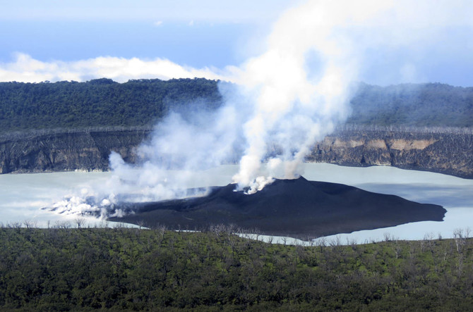 Vanuatu steps up evacuation as volcano spews ash