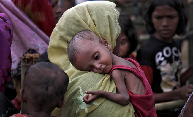 UN battles mounting illness in Rohingya camps