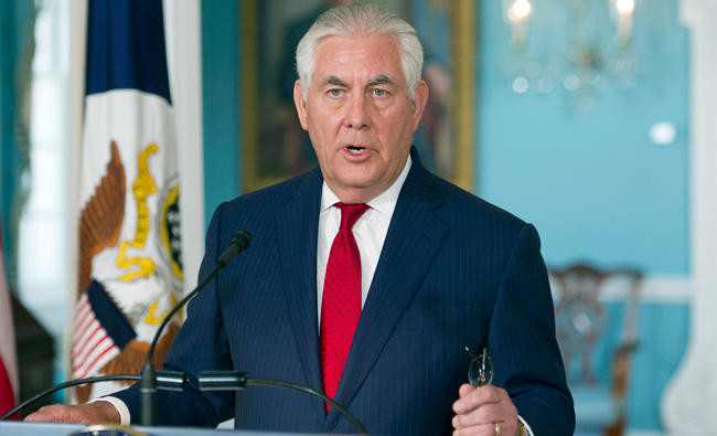 Tillerson: I never considered leaving post of top diplomat