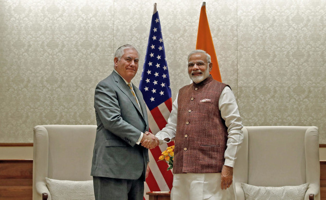 India defends ties with North Korea in talks with Tillerson