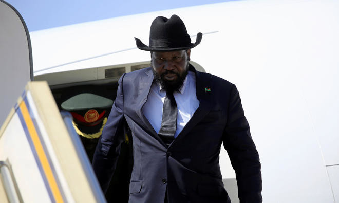 S. Sudan’s Kiir in Sudan to ease ‘tense’ relations