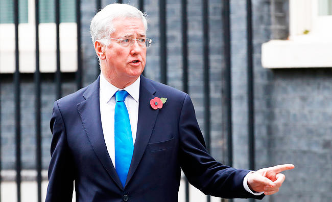 UK defence secretary quits over sexual harassment allegation